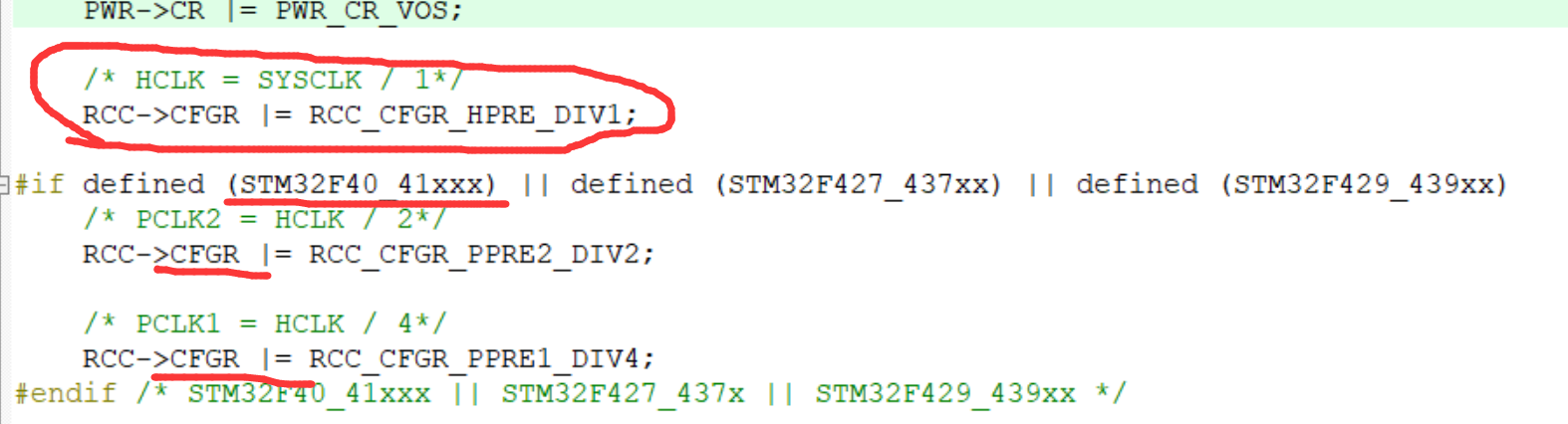 STM32  SystemInit()函数学习总结