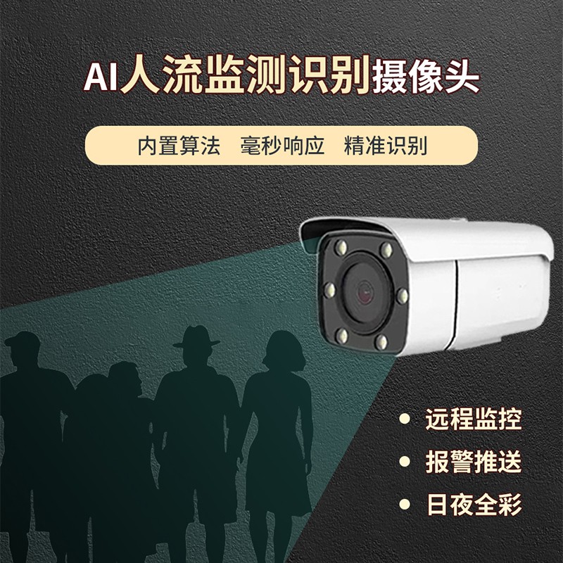 ​​AI人数智能统计监测摄像头_数据