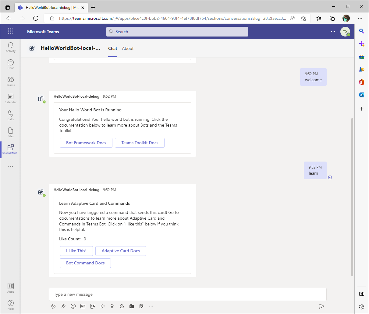 Teams Bot App 代码解析