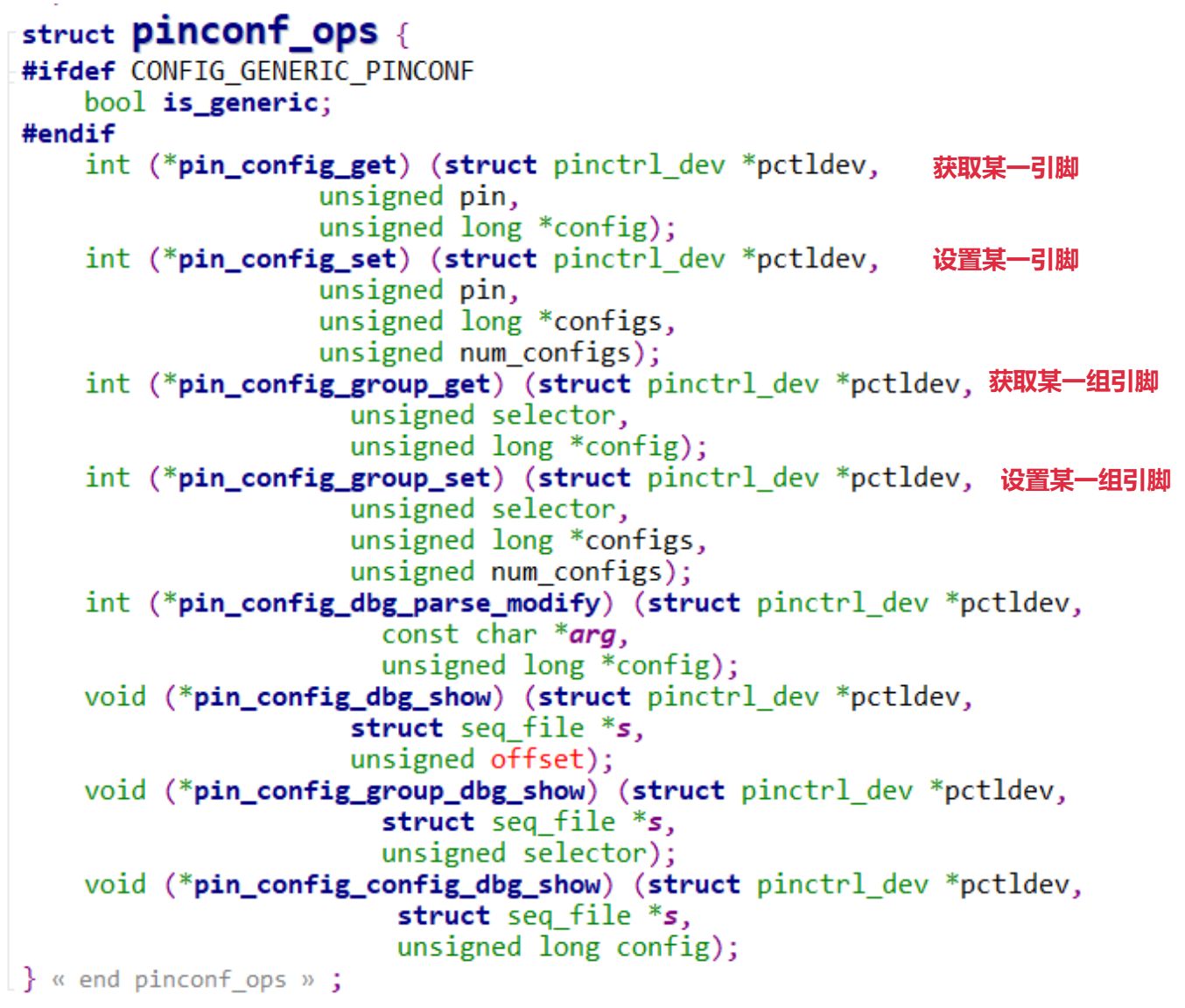 Pinctrl子系统pinctrl_desc结构体进一步介绍