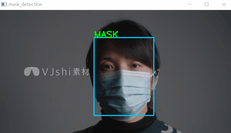 五分钟快速搭建一个实时人脸口罩检测系统(OpenCV+PaddleHub 含源码)
