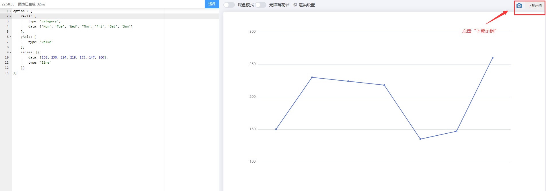 Axure中使用JS代码调用ECharts、AntV图表