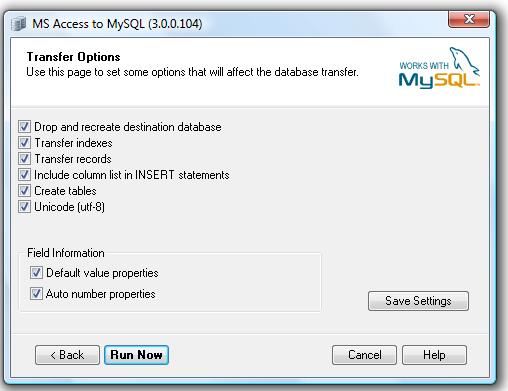 ms access to mysql_Access转MySQL工具