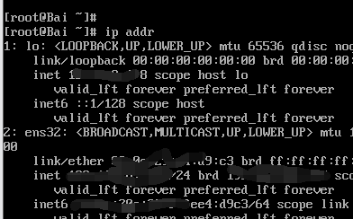 Linux查看ip地址出错，ens33不显示inet解决