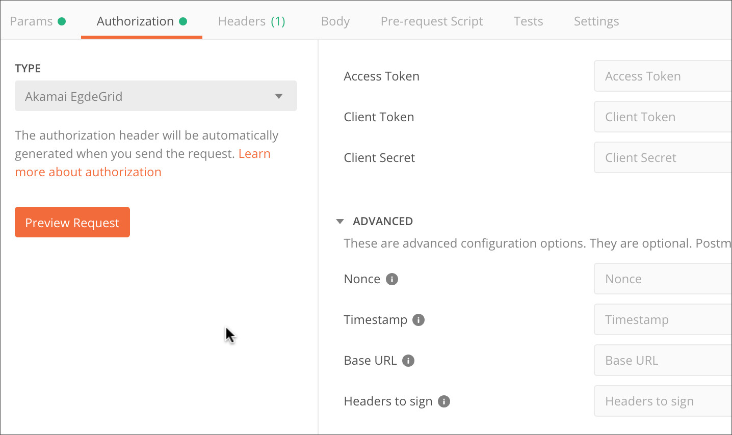 Akamai EdgeGrid身份验证