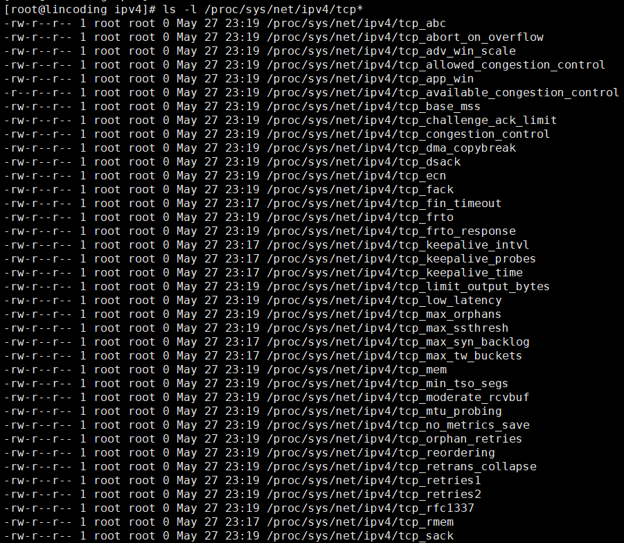 Linux TCP 参数