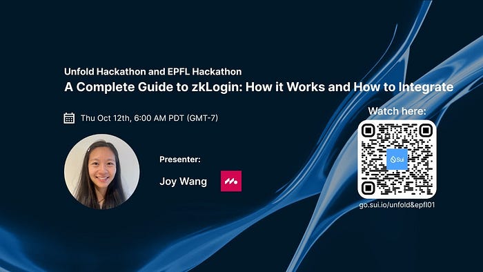 活动预告｜DeFi和zkLogin专题Workshop  AMA