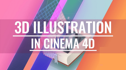 c4d中的3D插图制作视频教程 Skillshare – 3D Illustration in Cinema 4D c4d教程-第1张