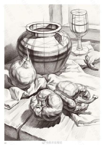 素描罐子不知道怎么画？美术集把绘画秘籍都整理好了！速领！