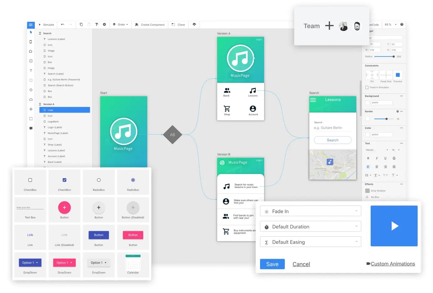 原型设计工具Quant-UX