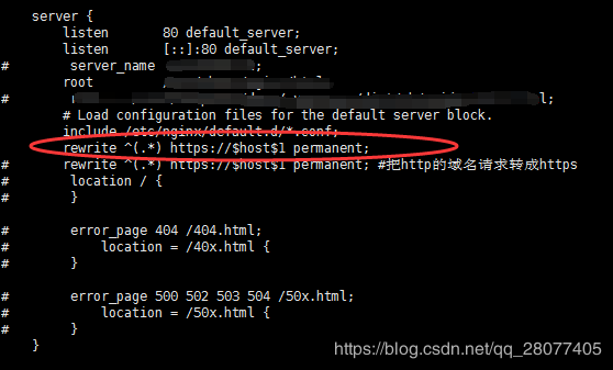 linux location root访问文件夹404_如何使网站支持https访问？nginx配置https证书