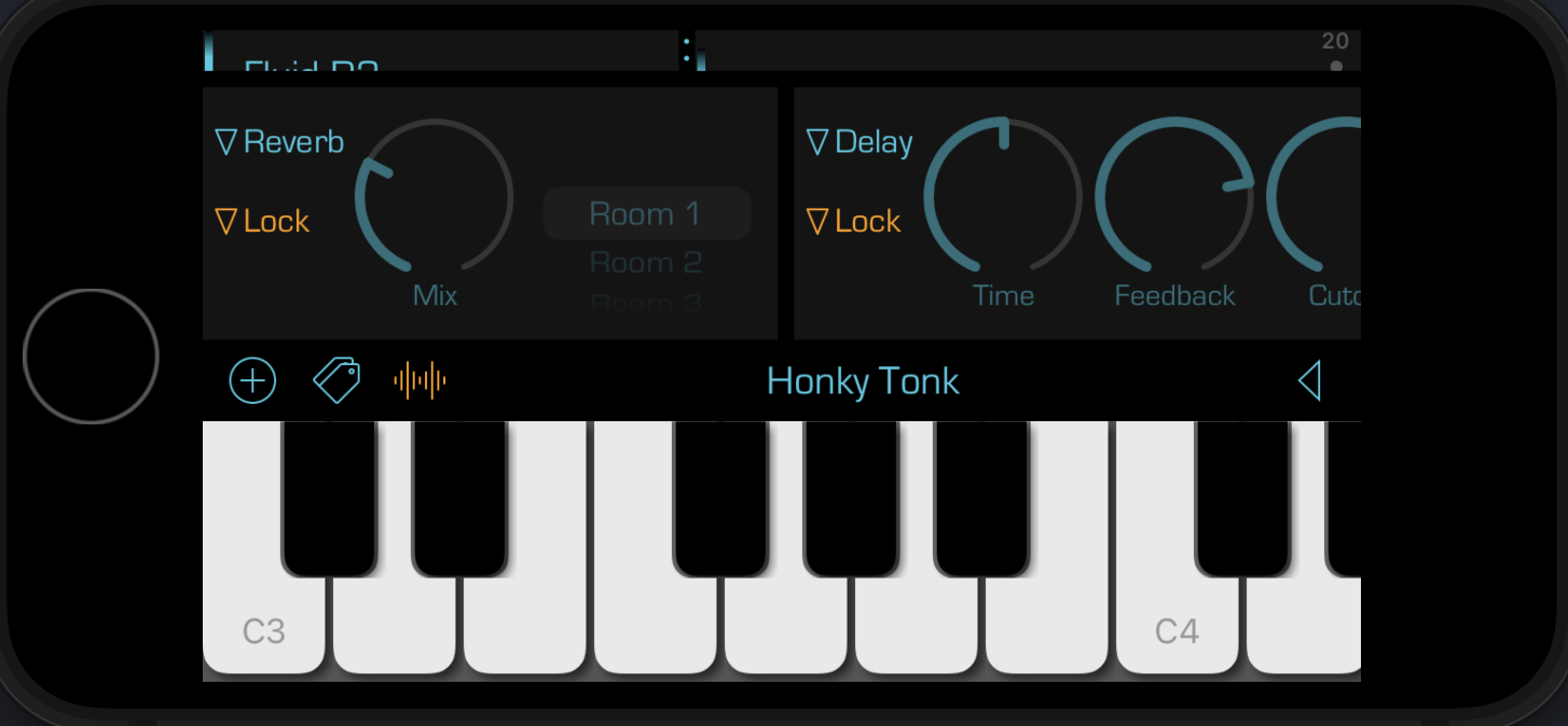 iOS 音频项目大全之iOS复调合成器支持AUV3和SF2 可连接蓝牙Bluetooth MIDI（教程含源码）