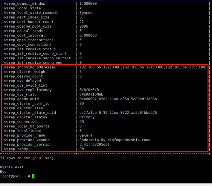 mysql bootstrap pxc_MYSQL PXC