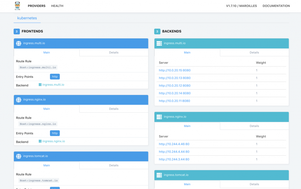 服务发现与负载均衡traefik ingress