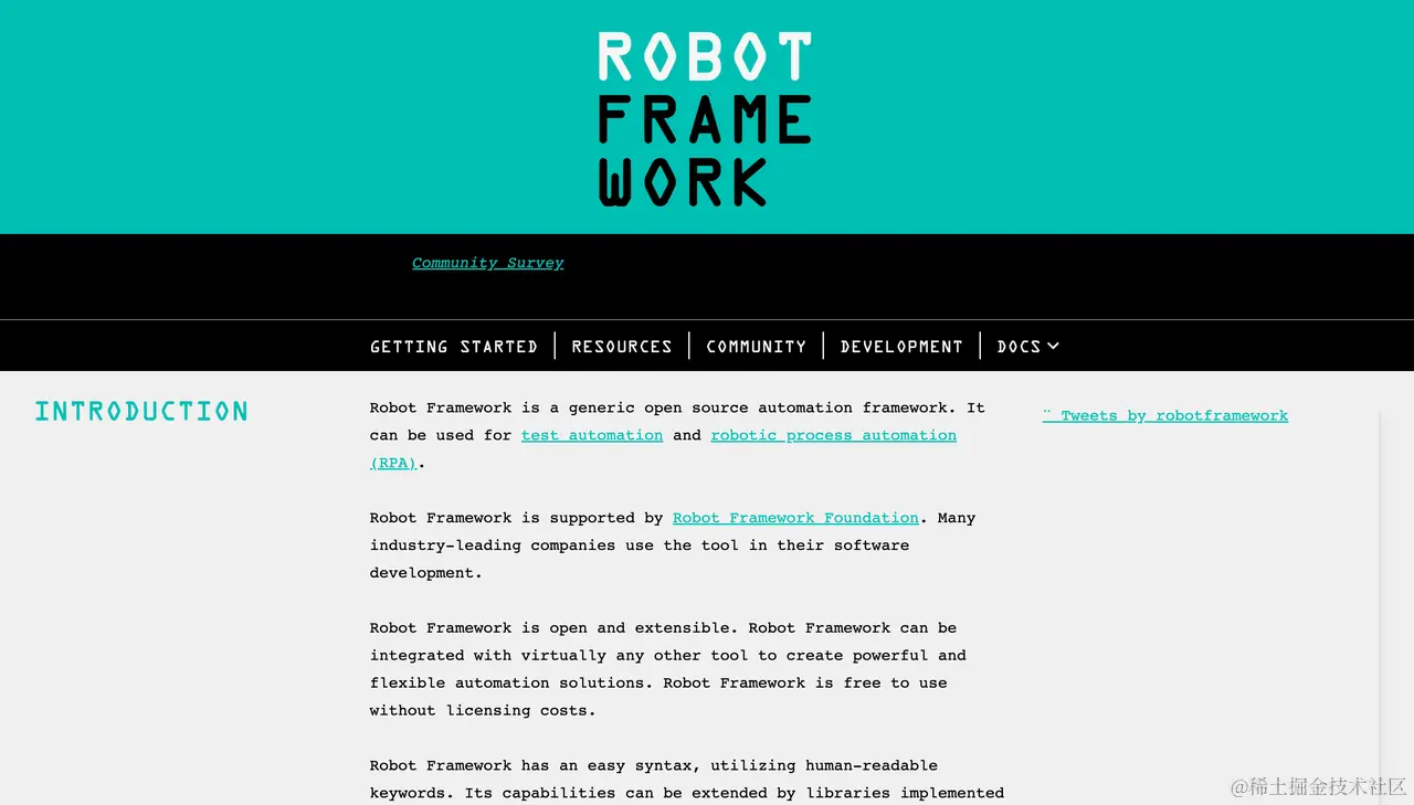 Robot Framework 示例图