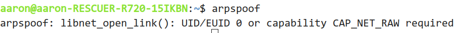 Ubuntu18.04下 安装 arpspoof ARP欺骗局域网攻击工具