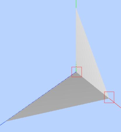 Three.js教程：Face3对象定义Geometry的三角形面