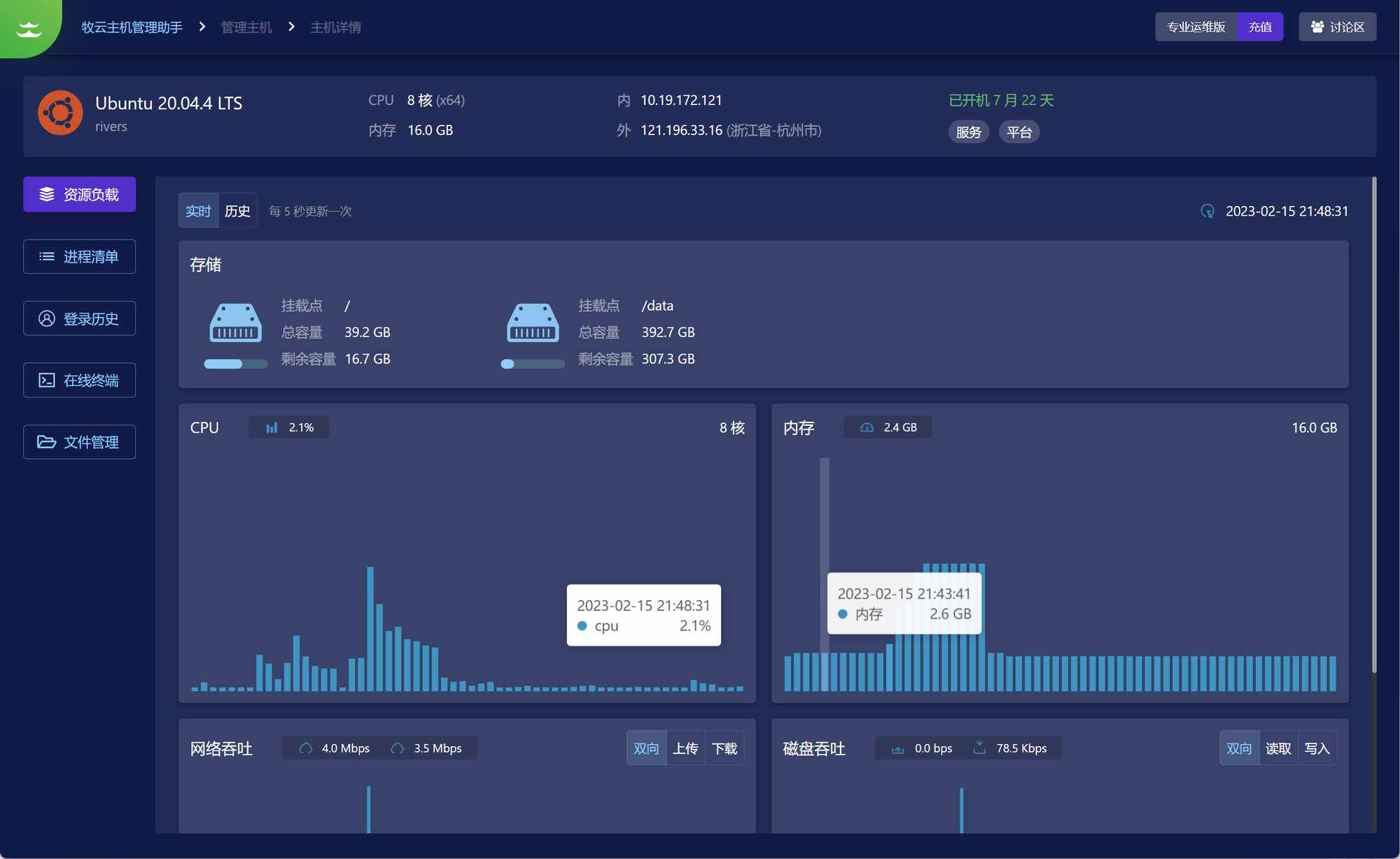 资源监控