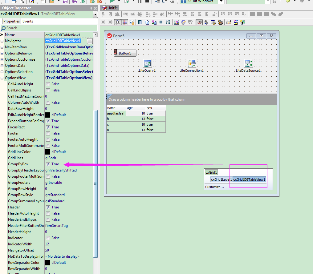 xamarin devexpress converter column