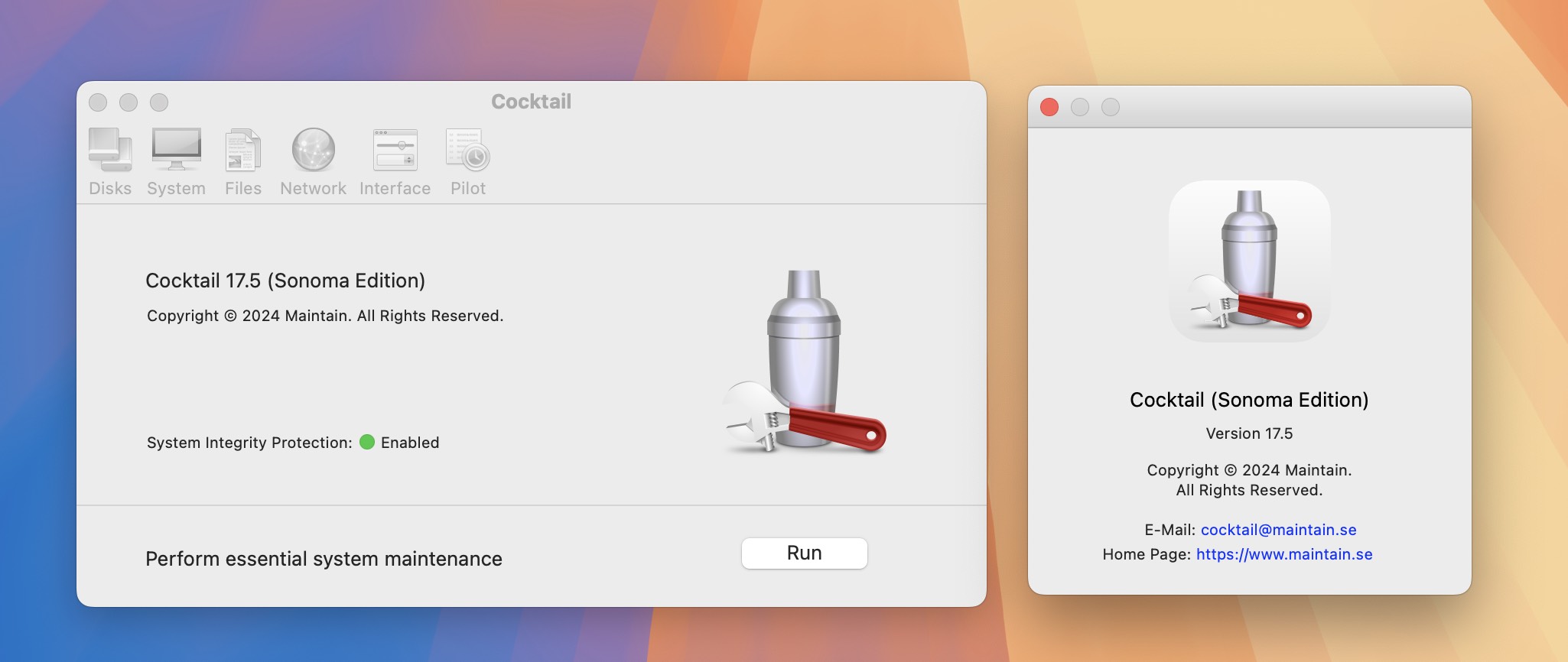 Cocktail for Mac v17.5.0 系统清理工具 激活版 - 第2张