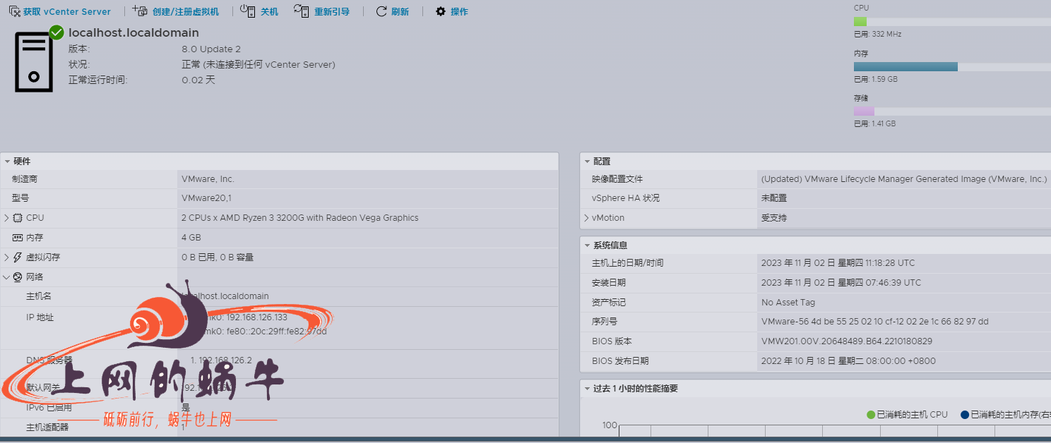 图片[1]-自封装ESXi8.0U2(加了USB网卡和NVME驱动）-上网的蜗牛