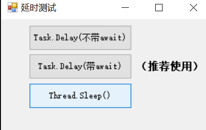 C# - Thread.Sleep x Task.Delay