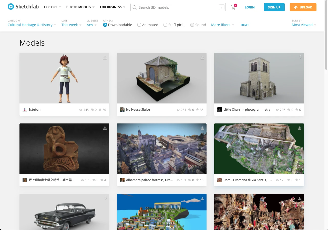 图片来自Sketchfab。