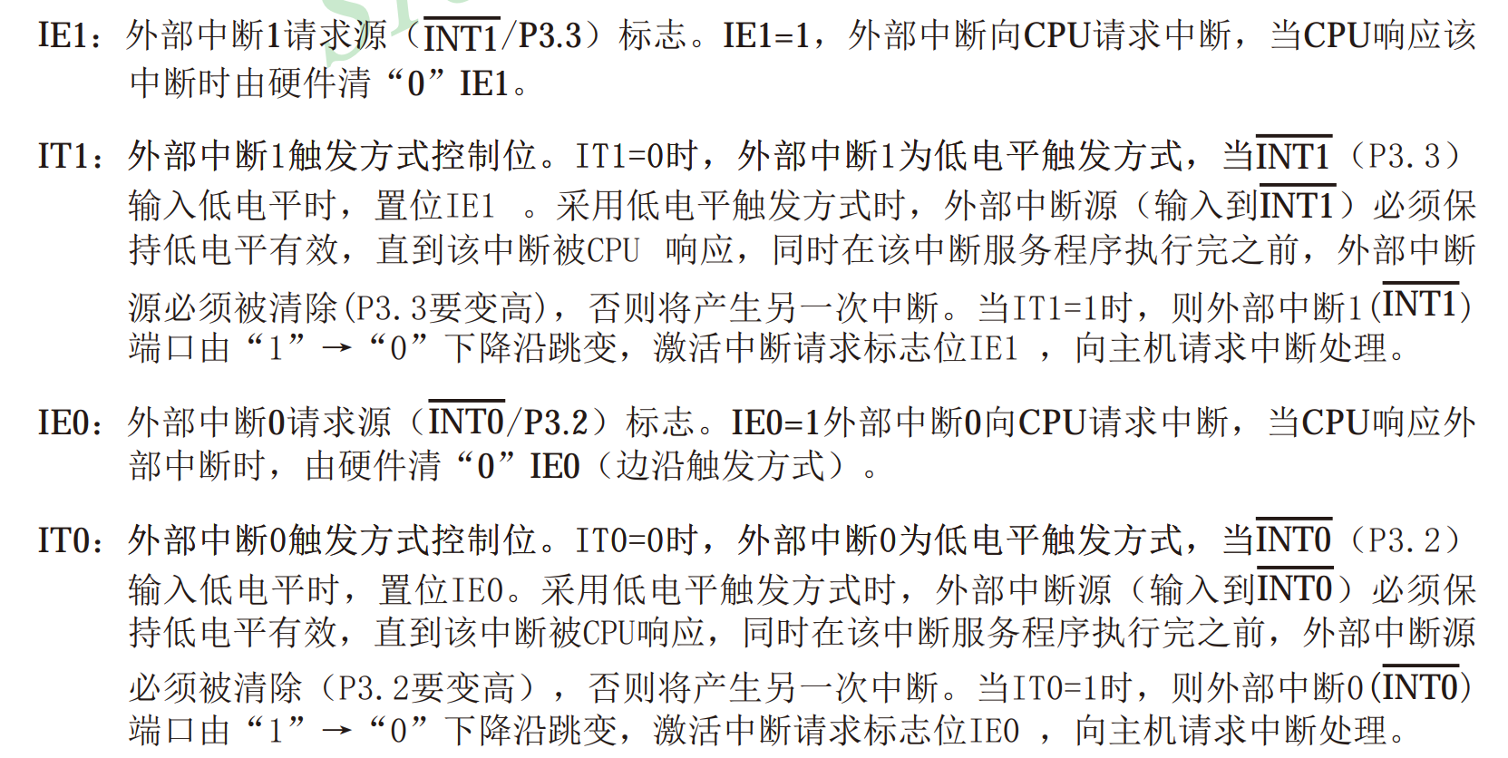 外部中断分析