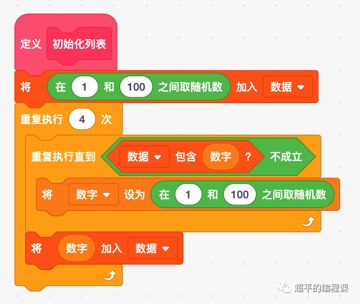 列表排序-第14届蓝桥杯STEMA测评Scratch真题精选