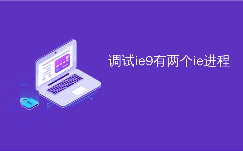 调试ie9有两个ie进程_IE中用于调试的两个小书签