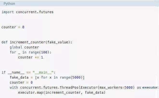 Python Threadpoolexecutor_使用并发加速你的python程序（1）-CSDN博客