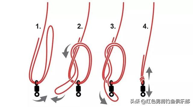 钓鱼新手应学的绑鱼钩技巧，此绑法结实牢固，钓大鱼也不会切线