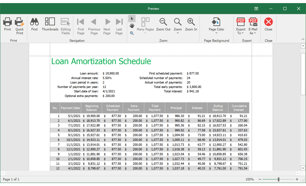 电子表格文档控件DevExpress Office File API v21.1 - 增强PDF文档API