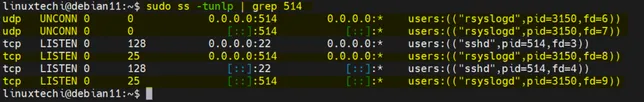 ss-command-rsyslog-connection-debian11