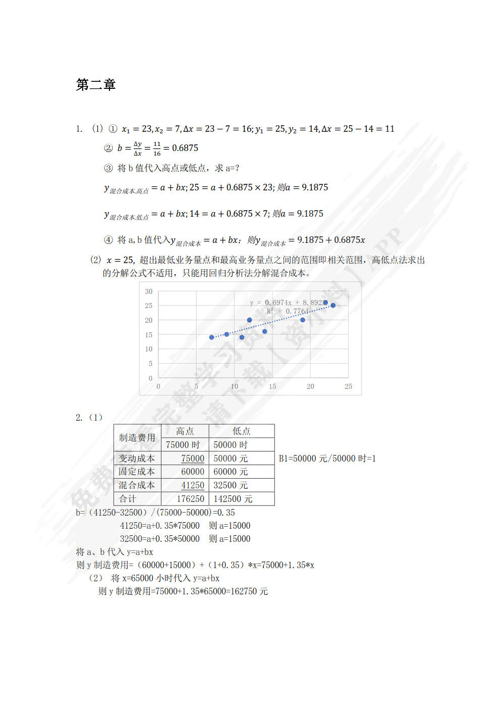 管理会计（第三版）