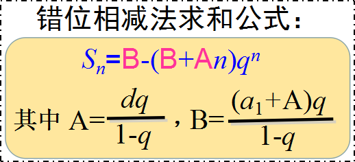 时间相减错位相减法的暴力美学3分钟时间拿满分