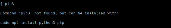 "pip command not found" Problem for Python3