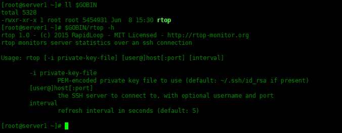 rtop – 通过SSH监控远程主机