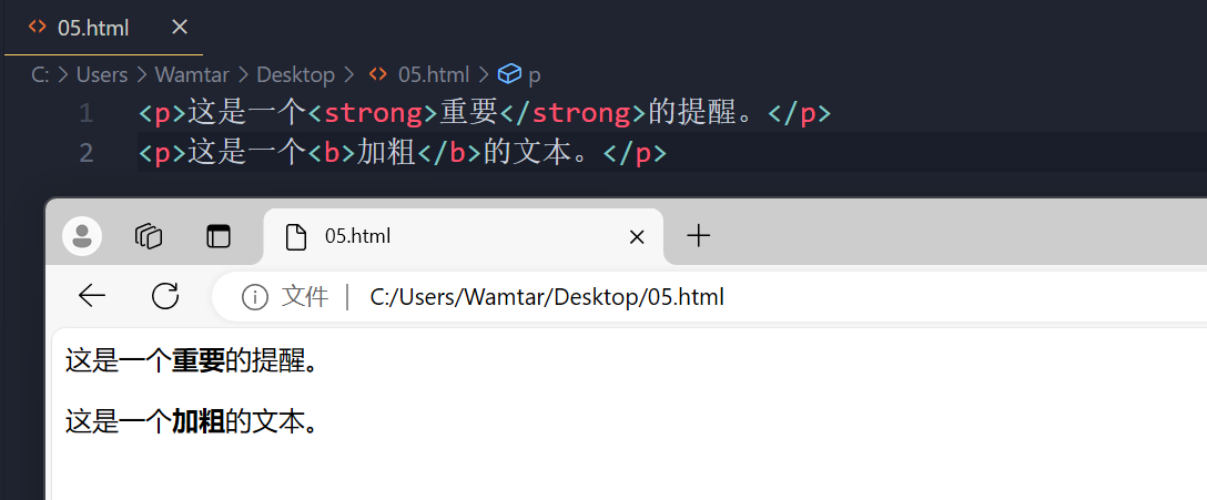 HTML “文本处理基础”--文本格式化——WEB开发系列05_嵌套_04