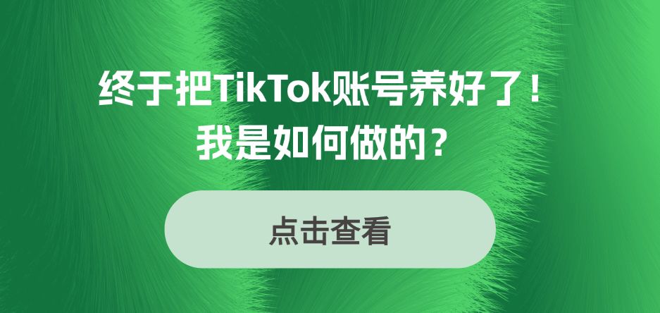 TikTok账号<span style='color:red;'>养</span><span style='color:red;'>号</span><span style='color:red;'>的</span>流程分享