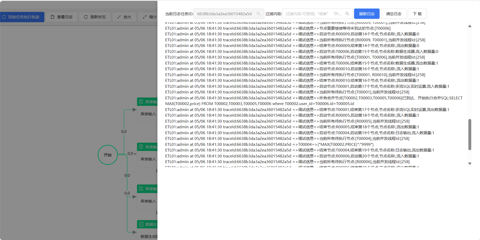 ETLCloud工具怎么实现多流SQL实时运算？