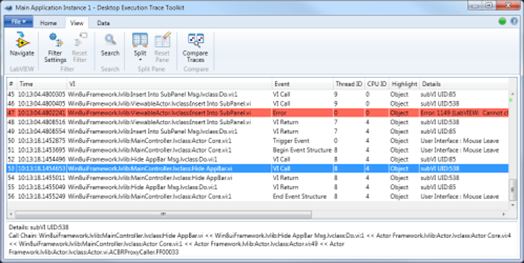 LabVIEW使用Desktop Execution Trace工具包