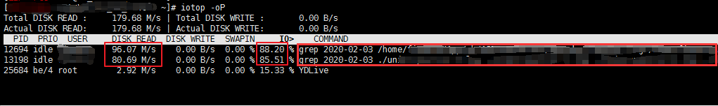 Linux finds the process that occupies a high disk IO read and write method