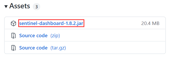 Sentinel Dashboard 下载