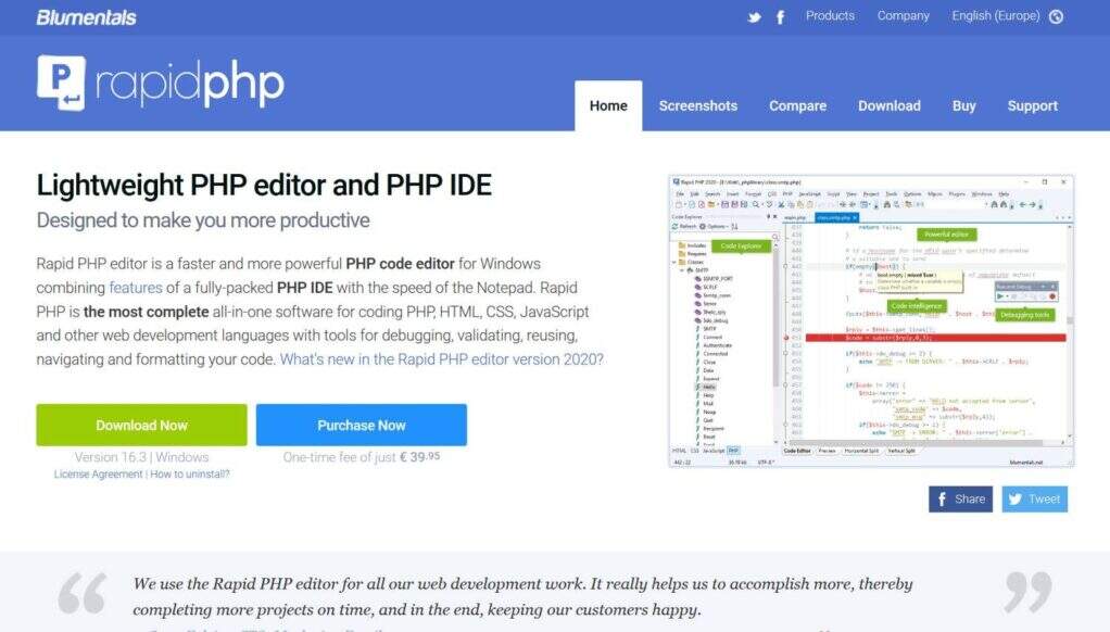 Rapid PHP Editor