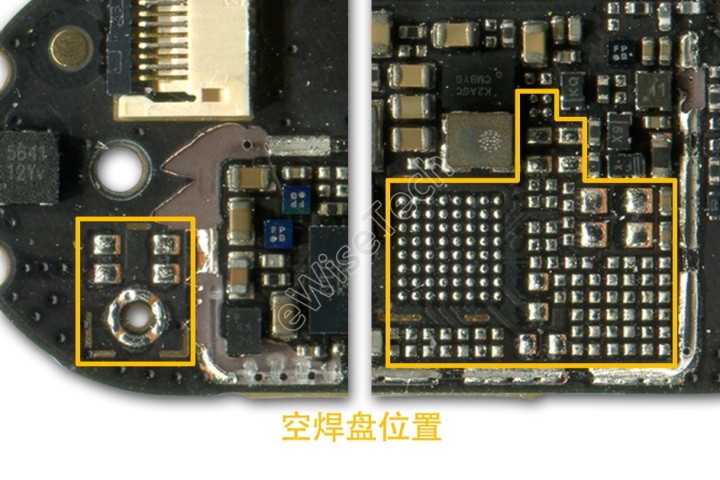 小米5主板元件分布图图片