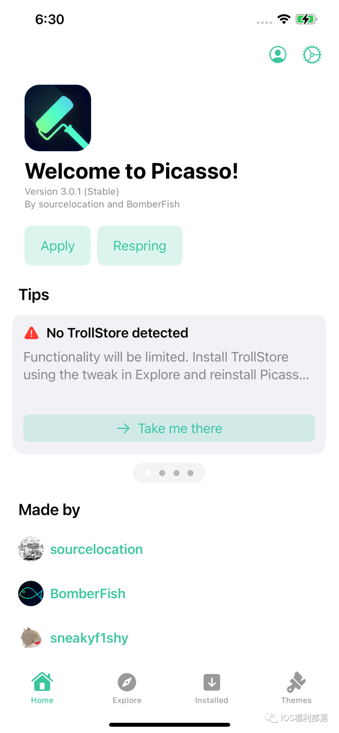 TrollStore - Jailed iOS App to Install IPA files Permanently