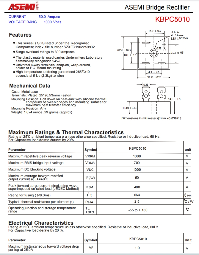 kbpc5010-asemi逆变焊机专用kbpc5010_整流桥_02
