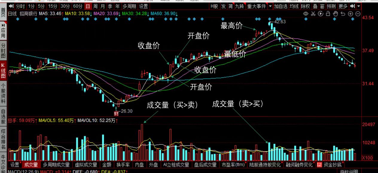 技术面数据示例