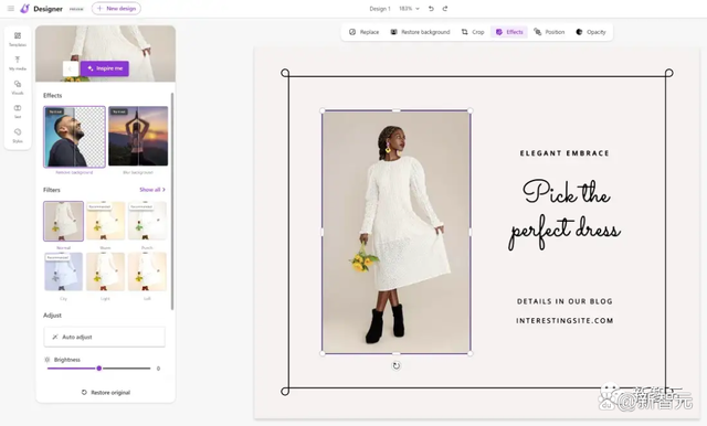 搭载DALL-E2!微软AI神器Microsoft Designer内测启动,如何申请体验资格?_microsoft designer 官网 ...